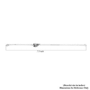 Disney Mickey and Minnie Mouse Best Friend Heart Bracelet Set in Silvertone