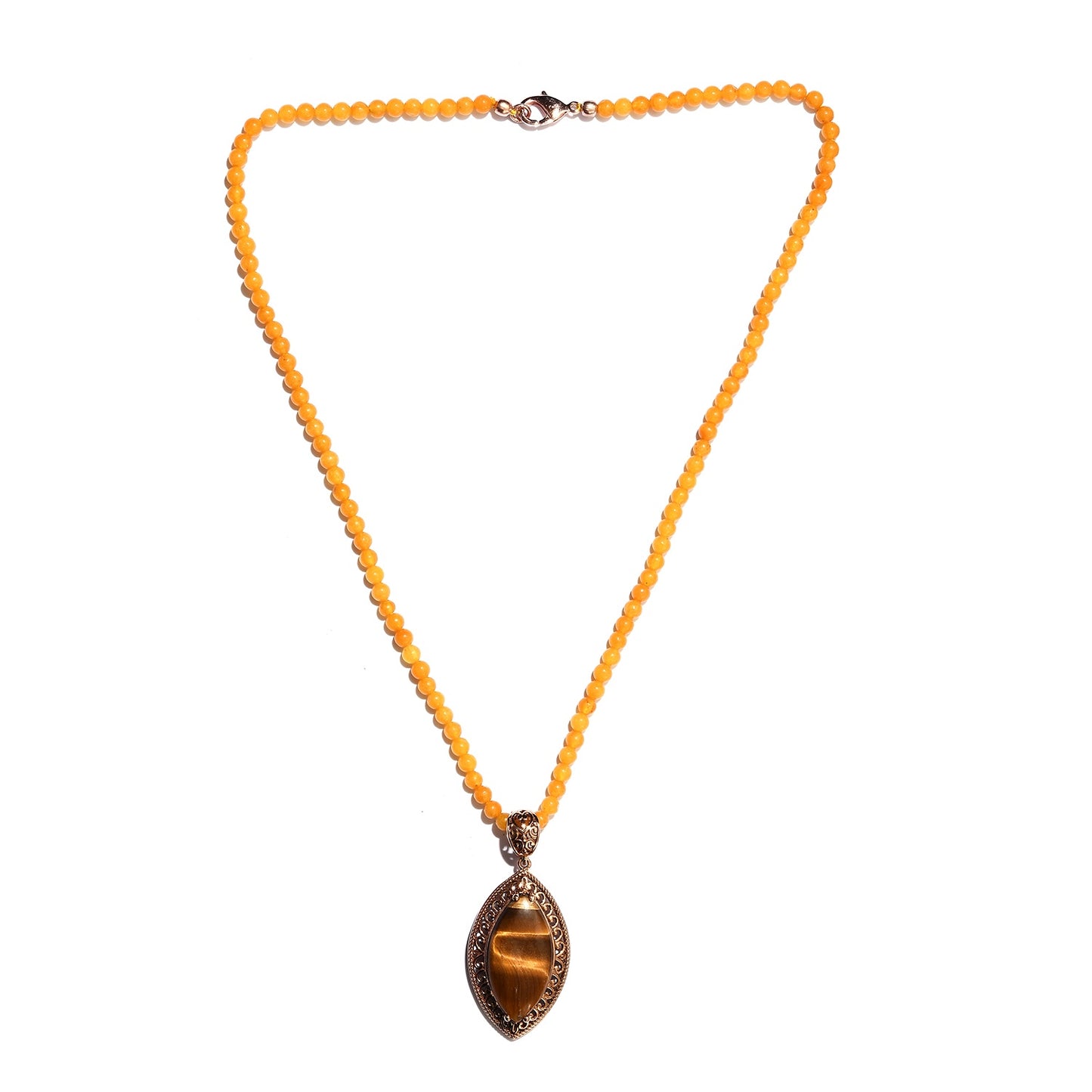 South African Tigers Eye and Enhanced Yellow Quartzite