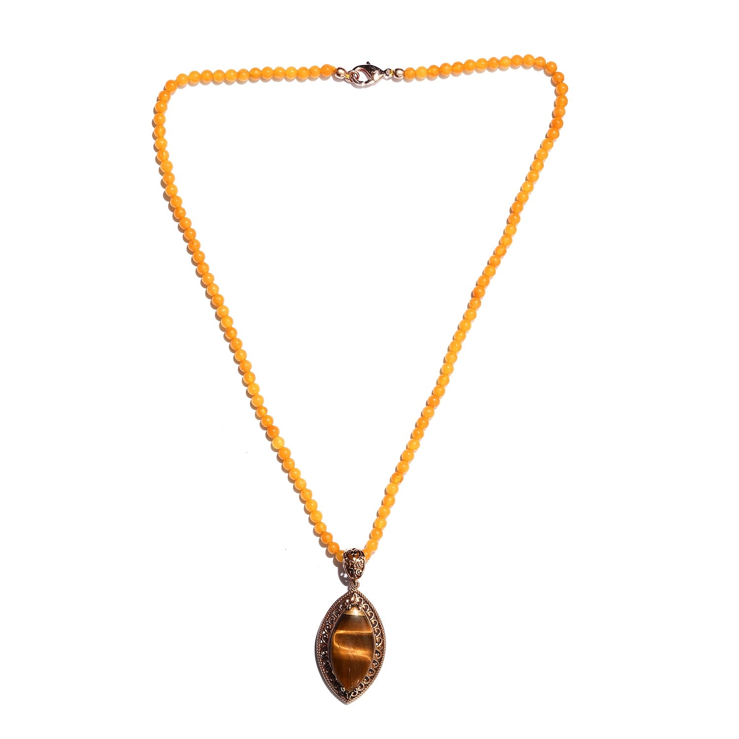 South African Tigers Eye and Enhanced Yellow Quartzite