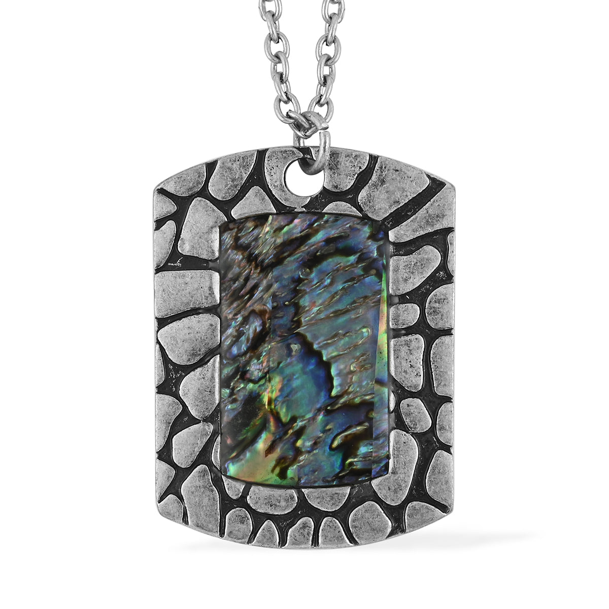 Abalone Shell Pendant Necklace Unisex