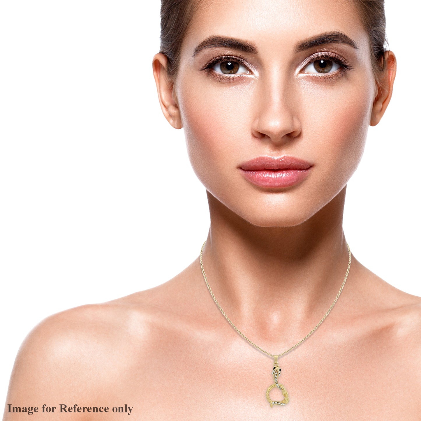 Andante Snake Pendant Necklace 20 in