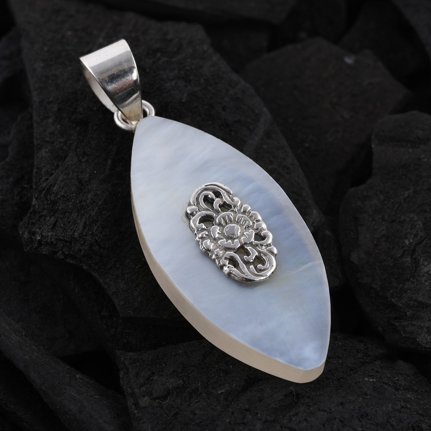 Artisan Mother Of Pearl Necklace