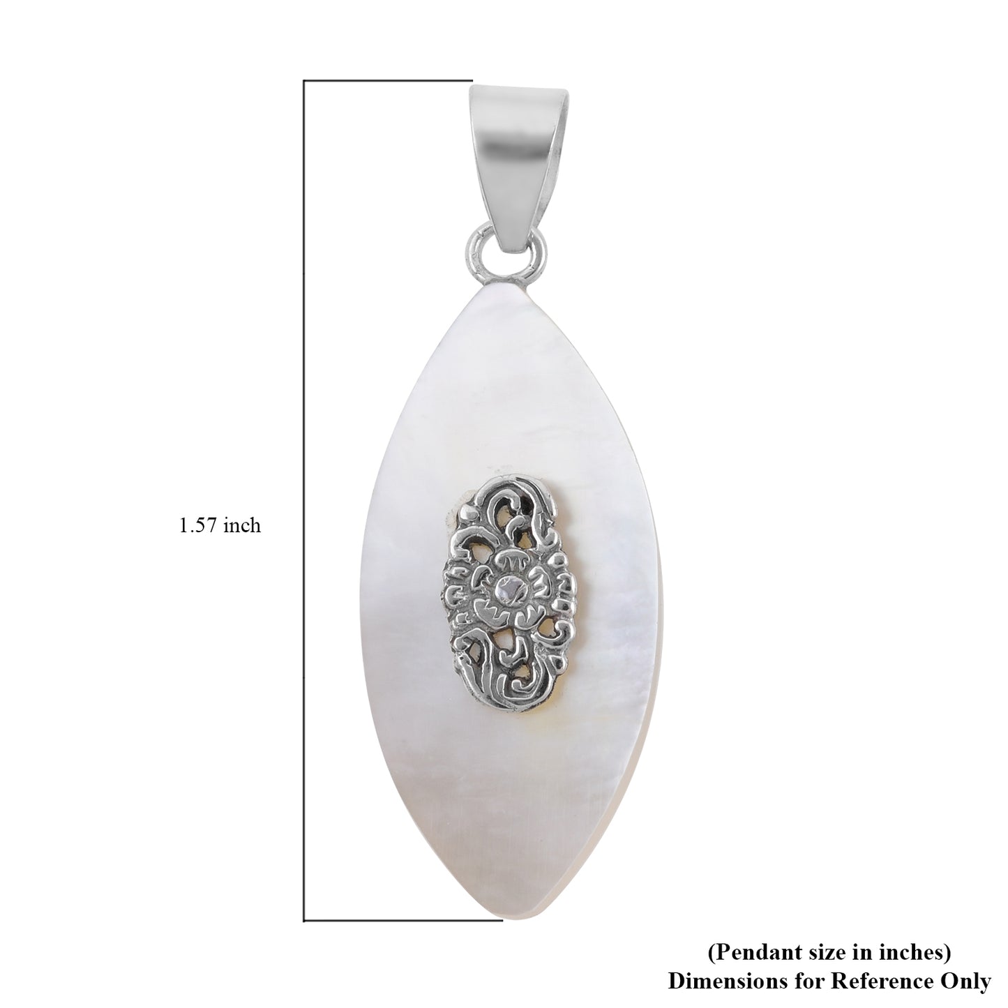 Artisan Mother Of Pearl Necklace