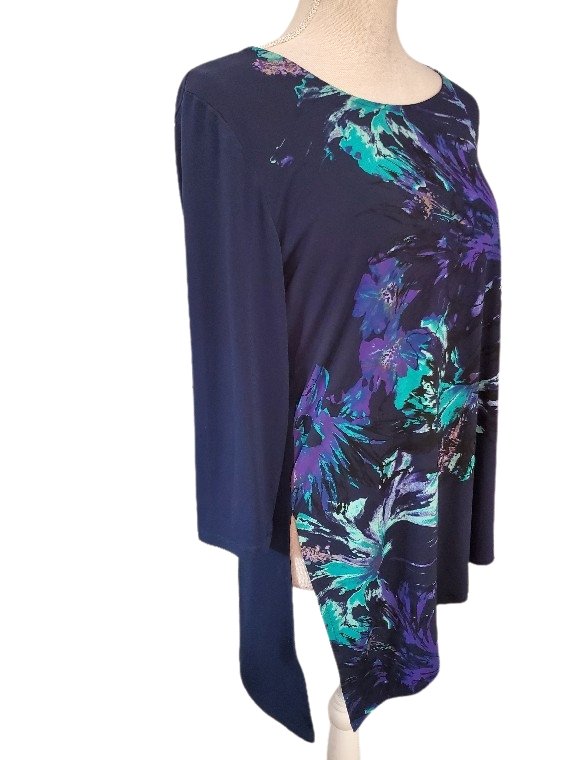 Easywear by Chico Asymetric Top Size 1