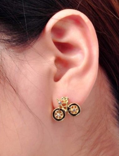 Bicycle Earrings