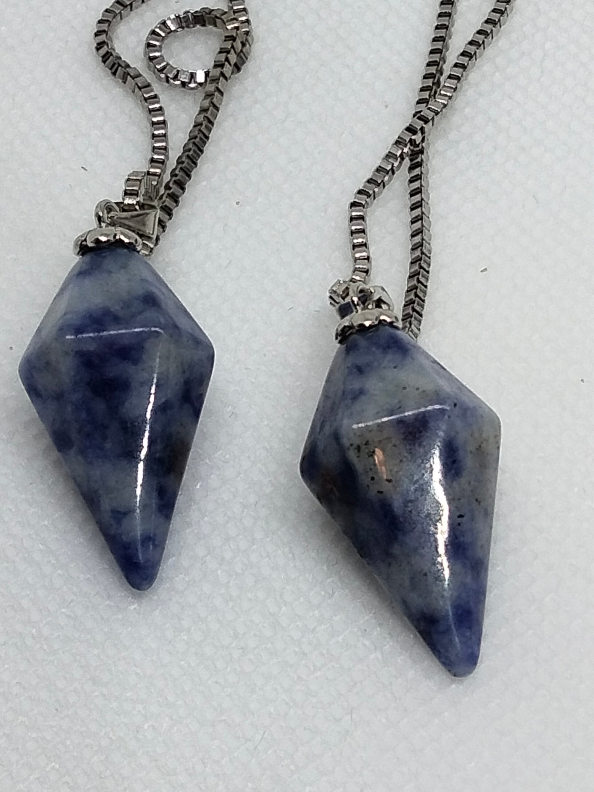 Unisex Aventurine, Unakite, Picture Jasper, Blue Jasper and Obsidian Necklaces