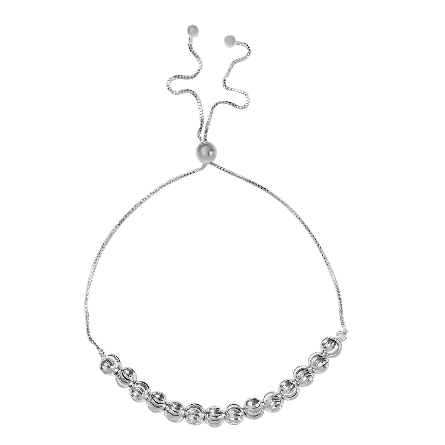 Bolo Bracelet in Sterling Silver 3.16 Grams