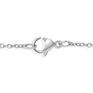 Disney Mickey and Minnie Mouse Best Friend Heart Bracelet Set in Silvertone