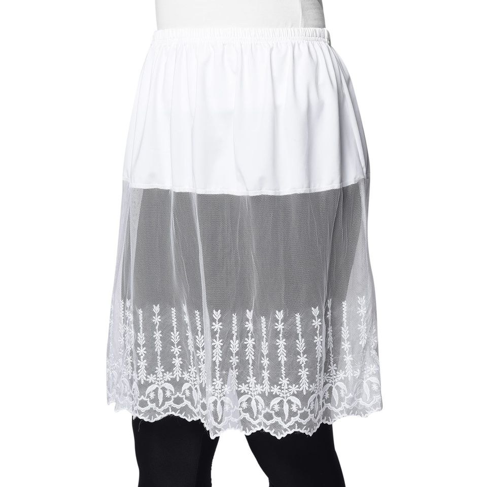 White Lace Skirt/ Dress Extender