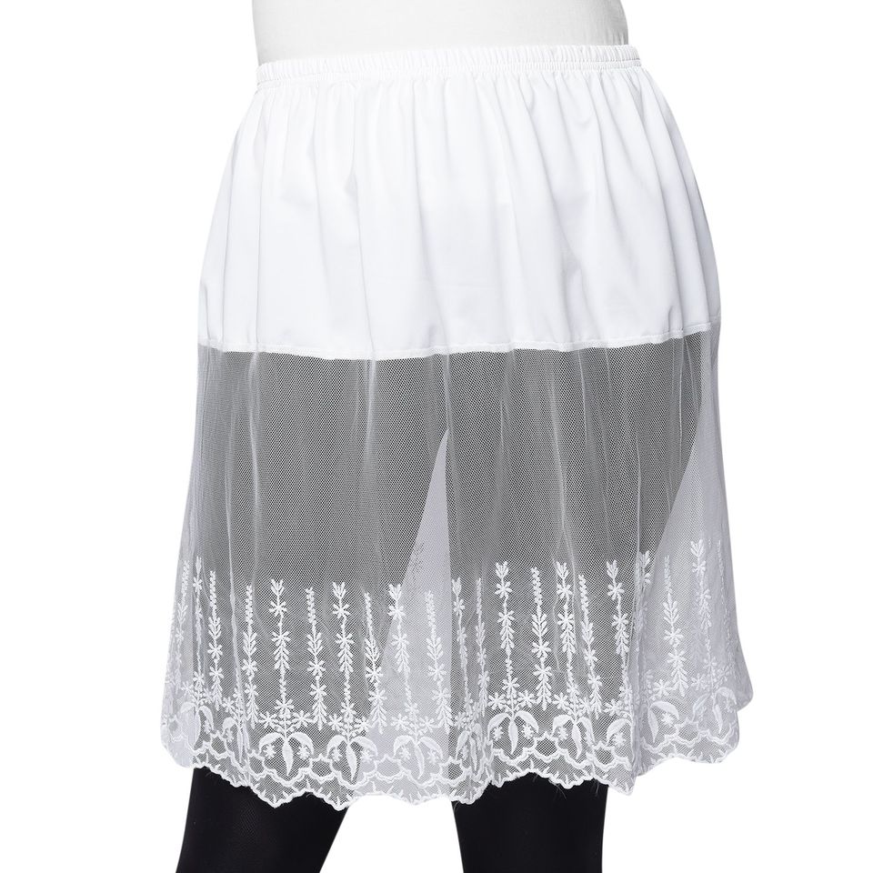 White Lace Skirt/ Dress Extender