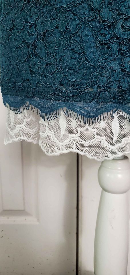 White Lace Skirt/ Dress Extender