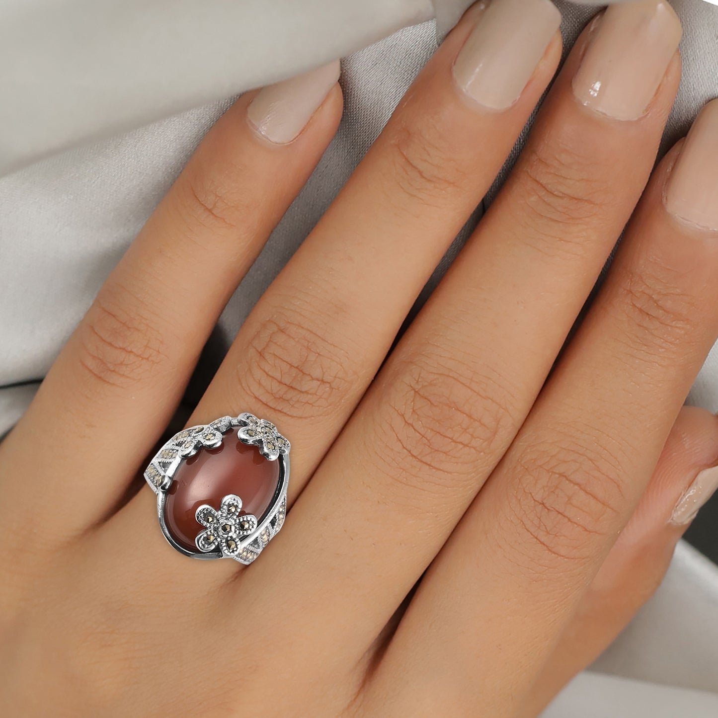 Women's Stunning Genuine Stone Rings