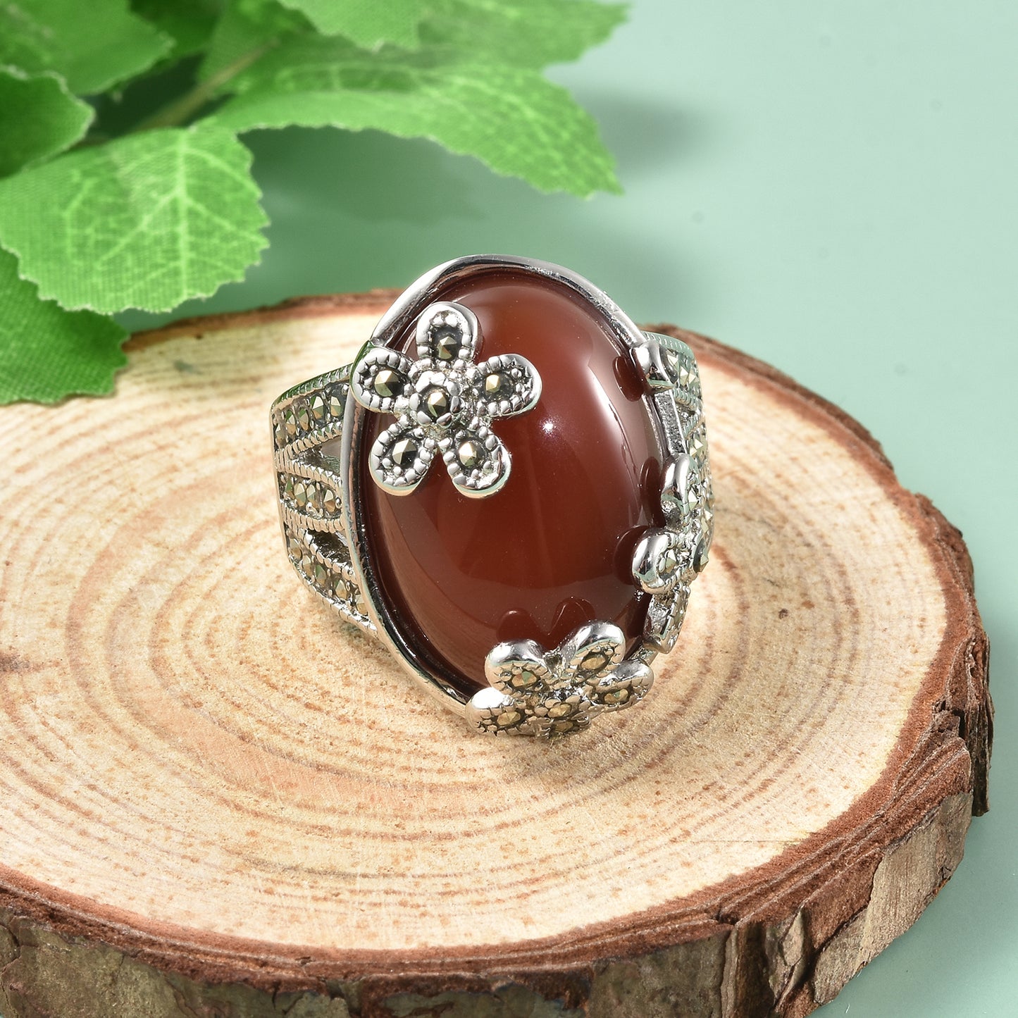 Women's Stunning Genuine Stone Rings