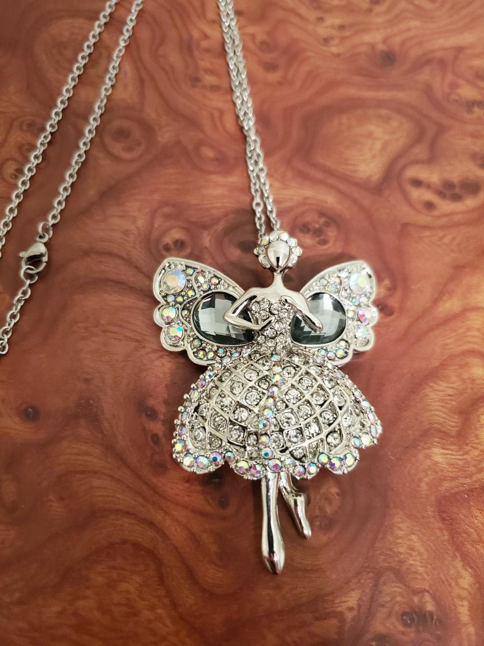Swarovski Crystal Fairy Necklace - WHIMSICALIA