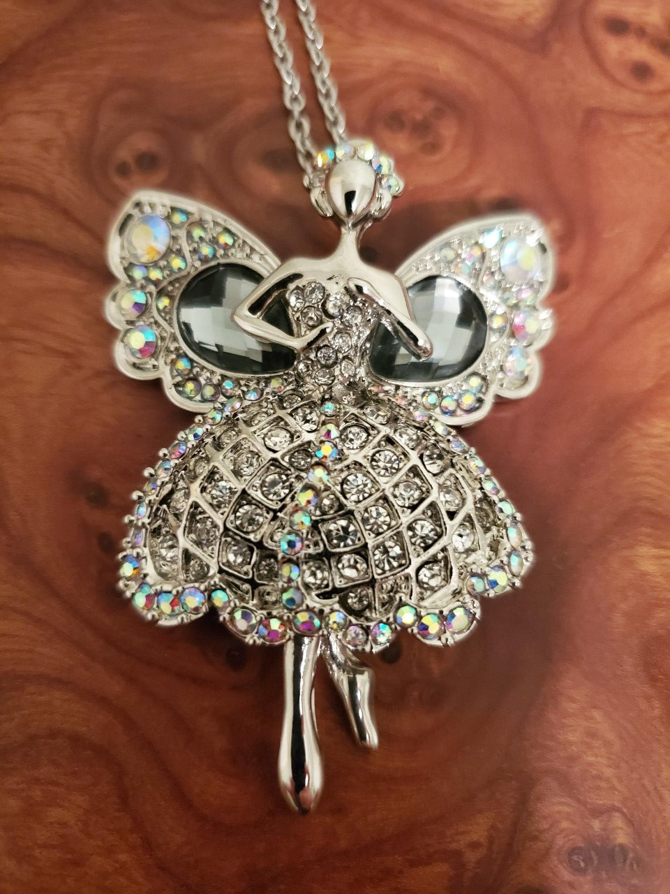 Swarovski Crystal Fairy Necklace - WHIMSICALIA