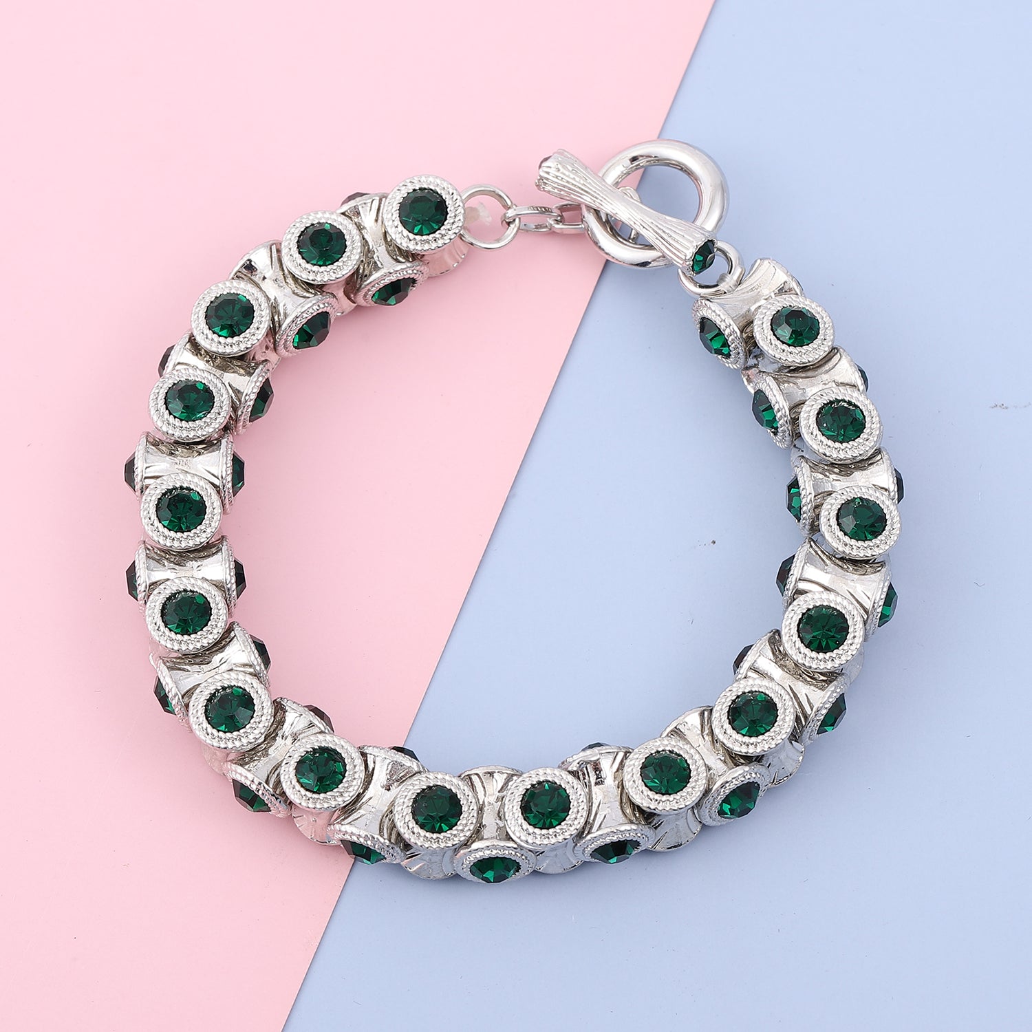 6 Color Choice Austrian Crystal Bracelet