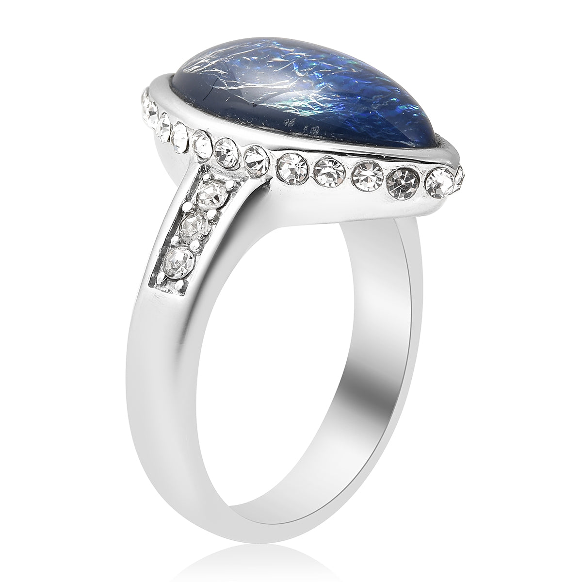 Luminous Green Opal Resin Size 6, 7, 9