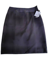 Load image into Gallery viewer, Women&#39;s Flat Front A-Line Charcoal Heather Skirt Size 6
