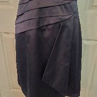 Midnight Blue Satin Dress Size 5