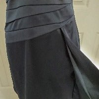 Midnight Blue Satin Dress Size 5