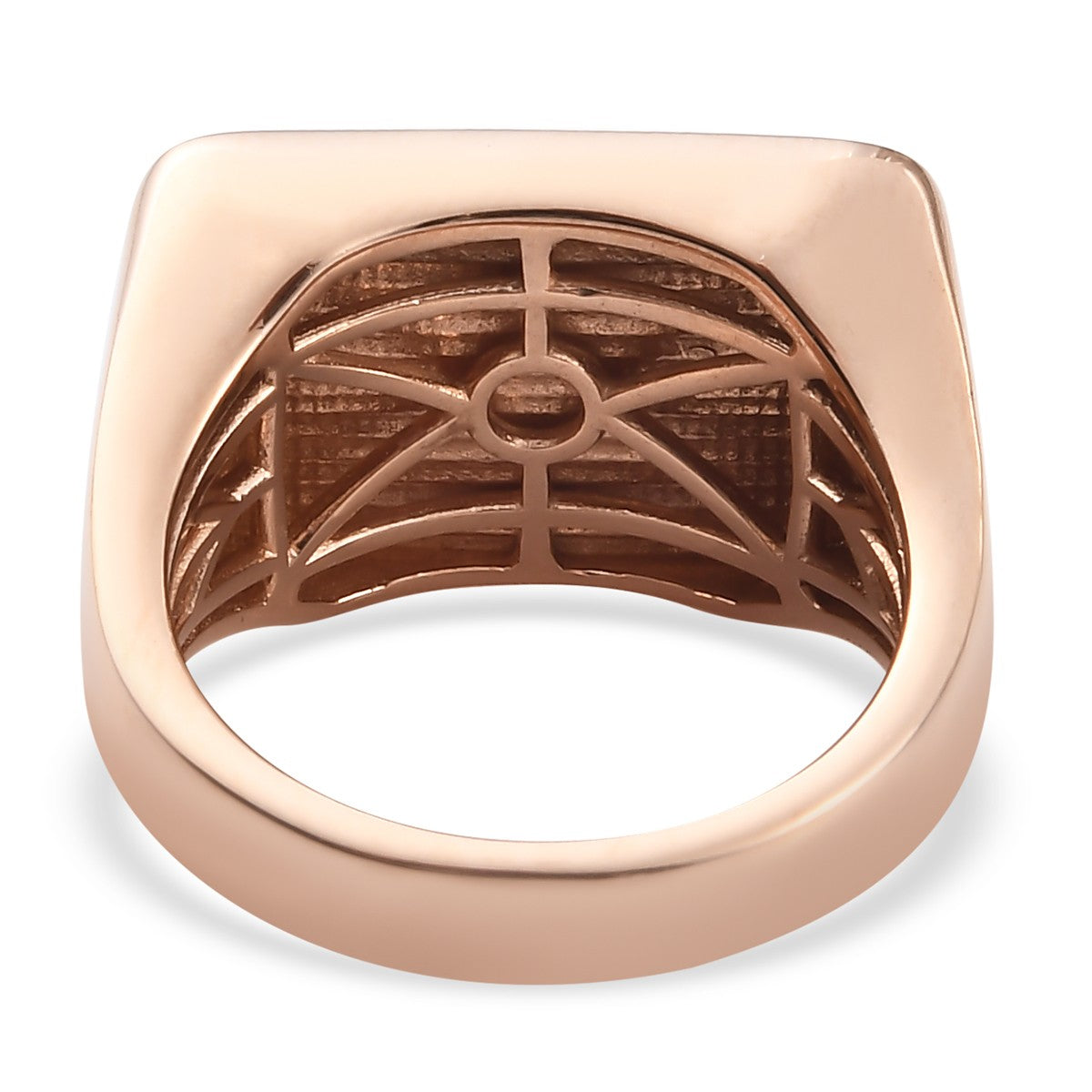 Men's Crystal Cluster Ring Size 13