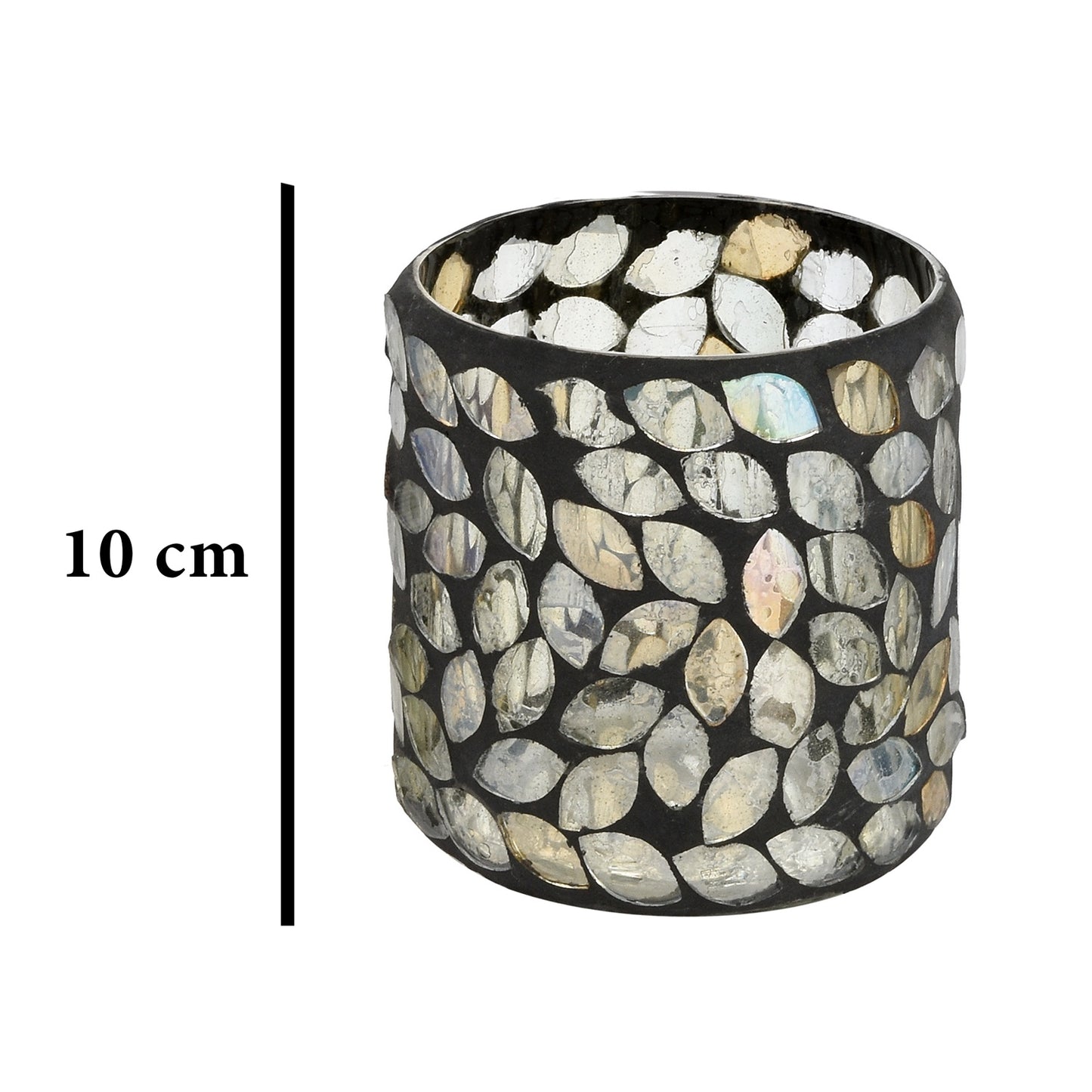 Set of 3 Mosaic Tea Light Candle Holders