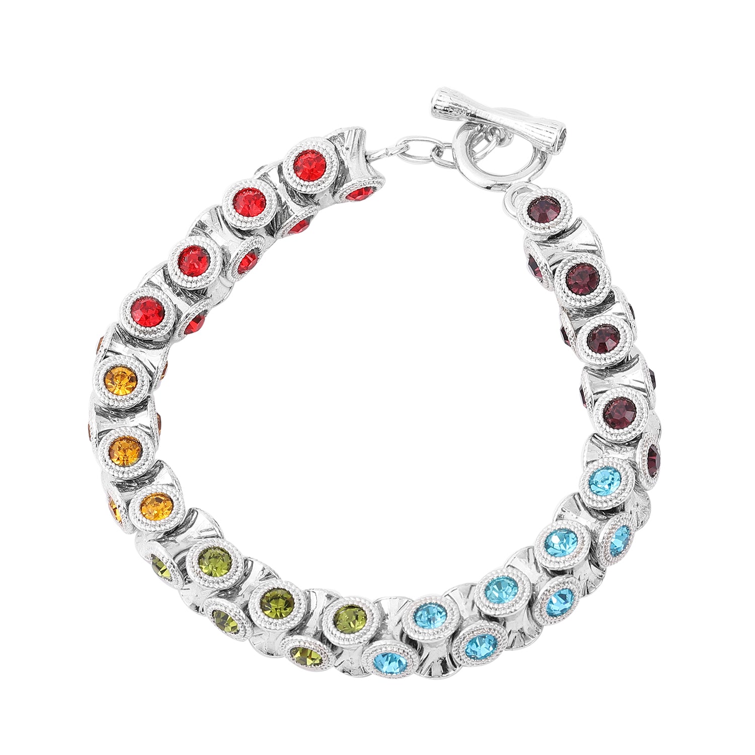 6 Color Choice Austrian Crystal Bracelet