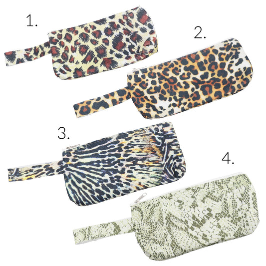 Multi-purpose Safari Printed Wristlets