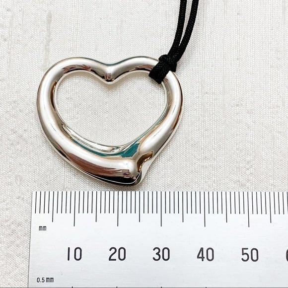 Open Heart Pendant Necklace