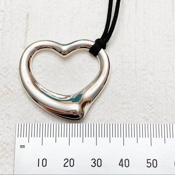 Open Heart Pendant Necklace
