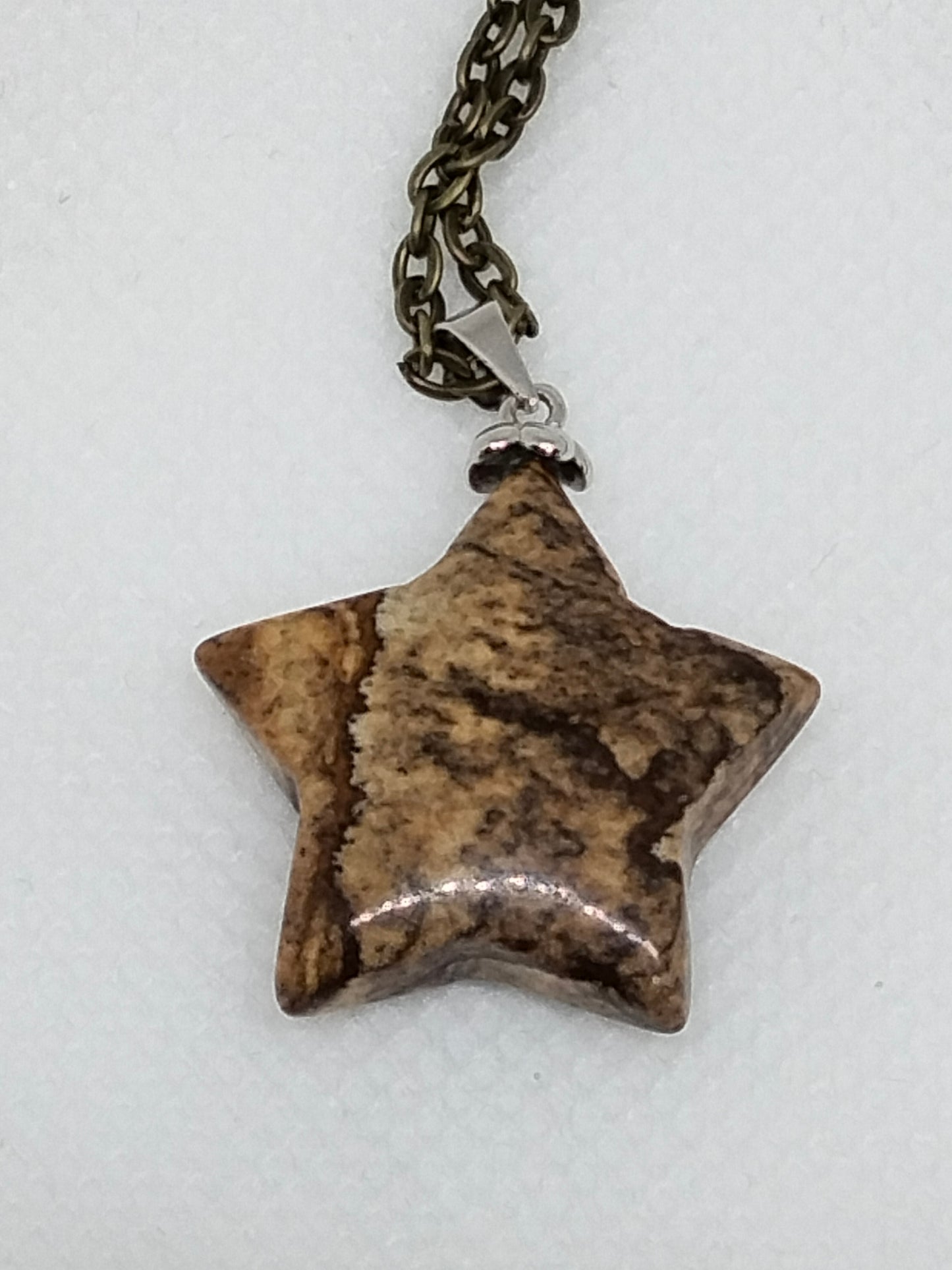 Unisex Aventurine, Unakite, Picture Jasper, Blue Jasper and Obsidian Necklaces