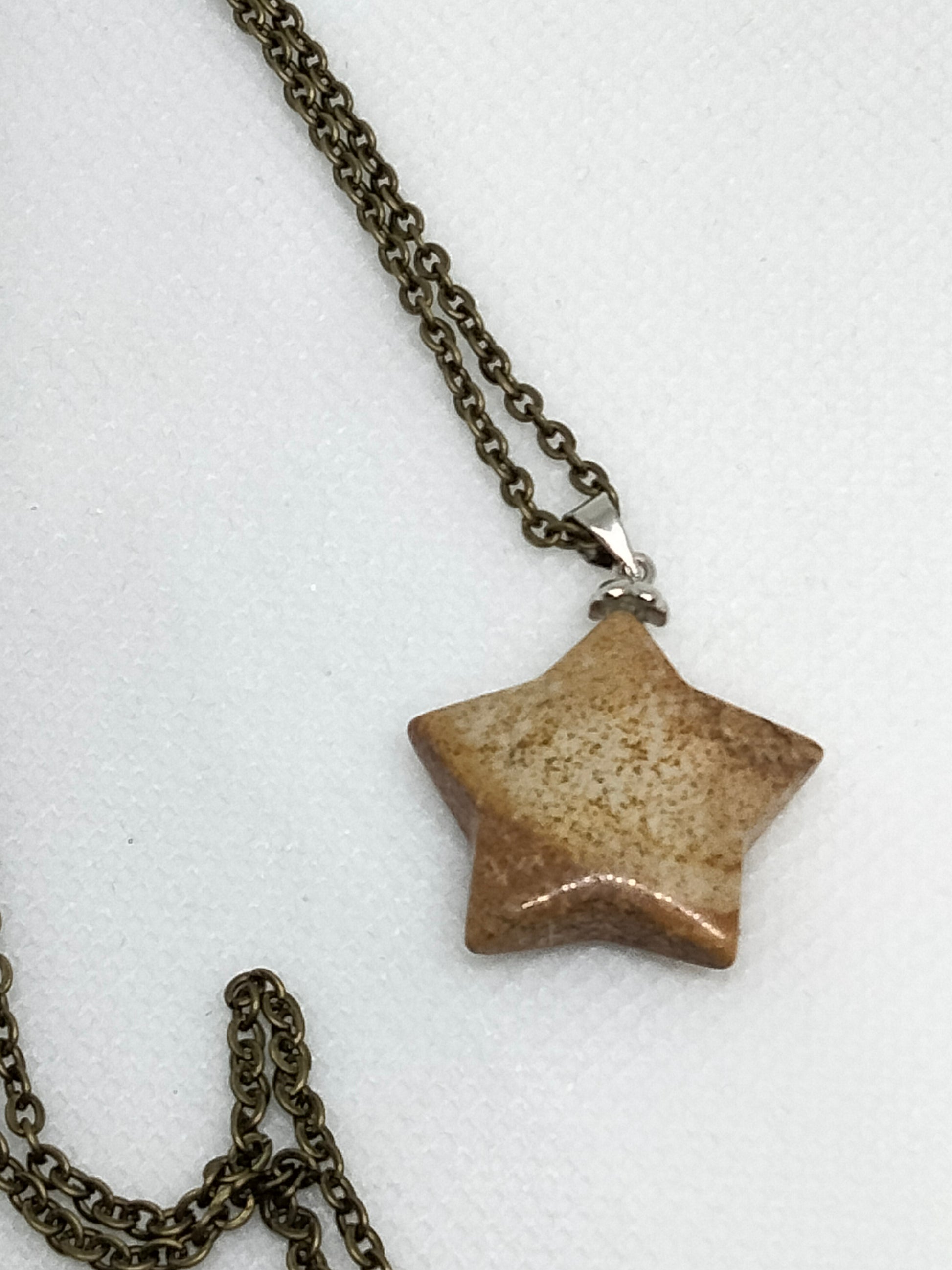 Unisex Aventurine, Unakite, Picture Jasper, Blue Jasper and Obsidian Necklaces