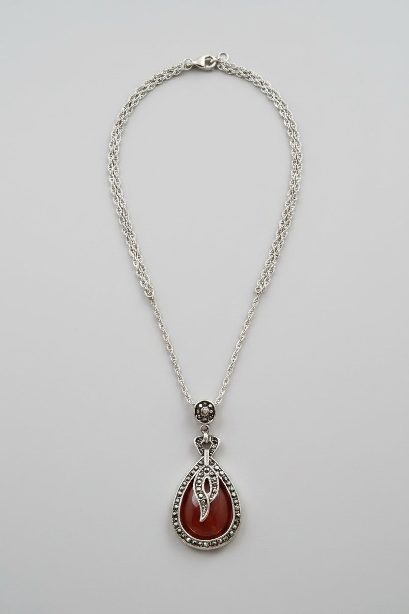 Red Agate Necklace