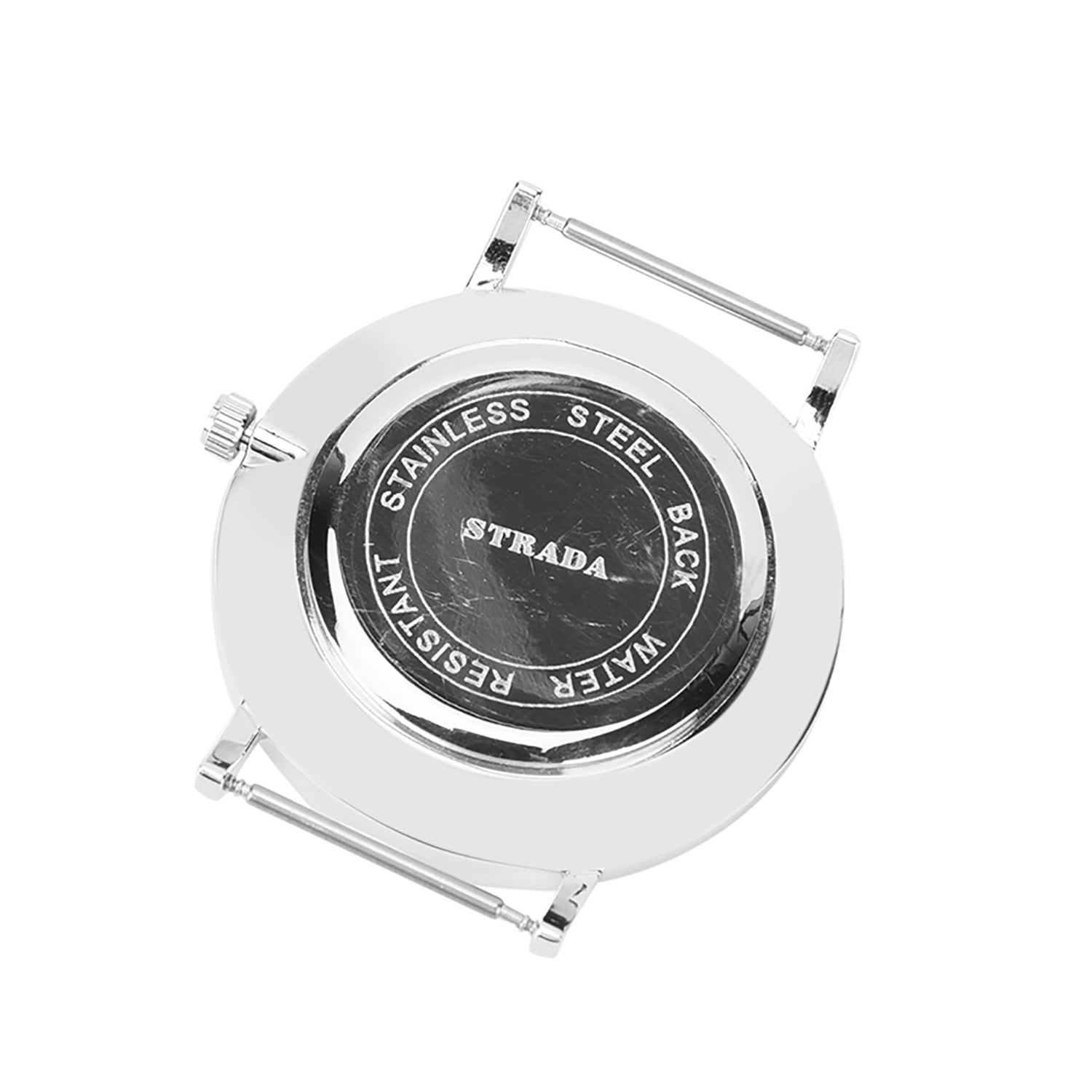 STRADA Japanese Movement Watch with Zebra Print Pattern Chiffon Strap