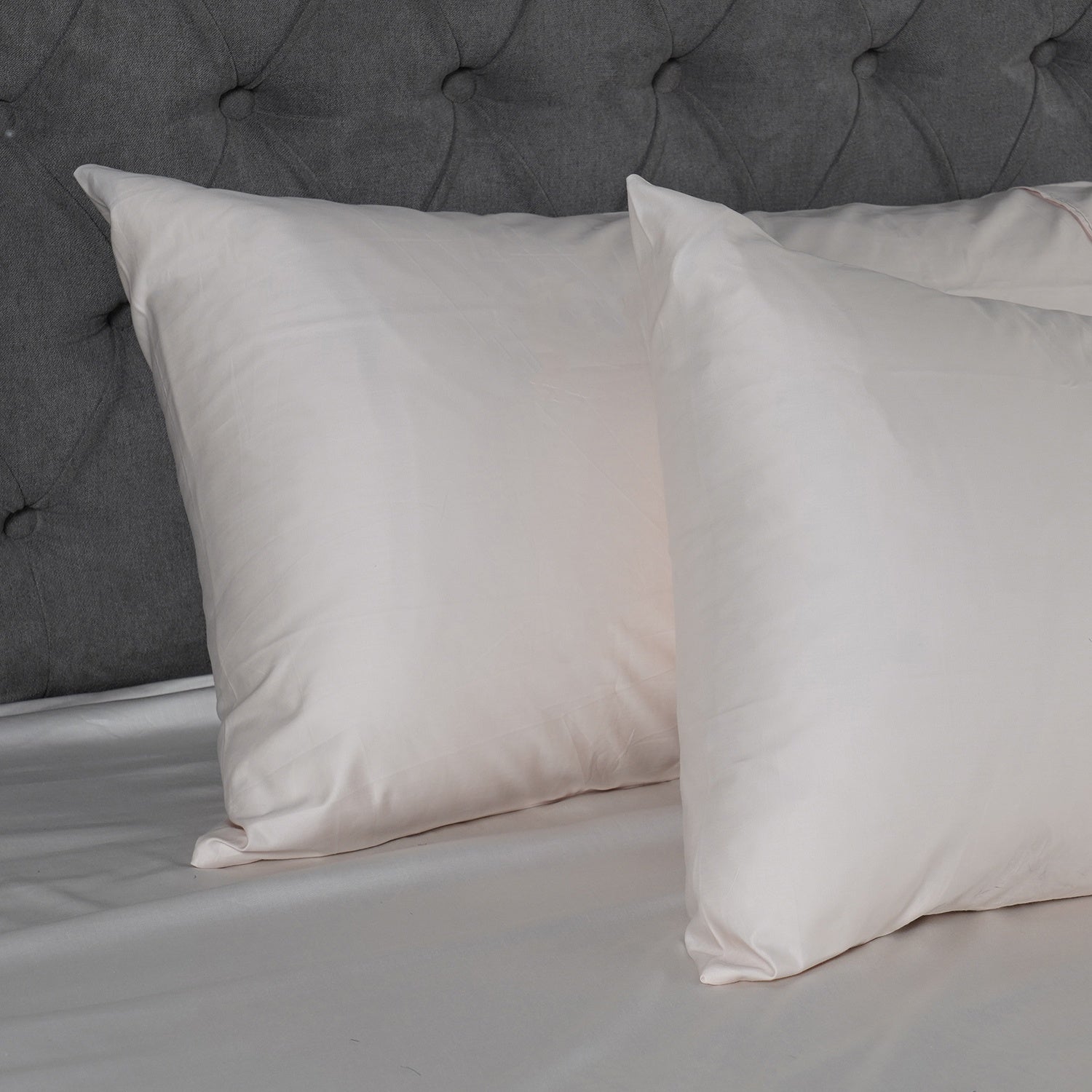 100% Cotton Cooling, Moisture Wicking Pillow Cover Set of 2