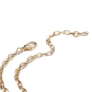 Simulated Pearl and Enameled Oyster Cluster Necklace 20-22 Inches