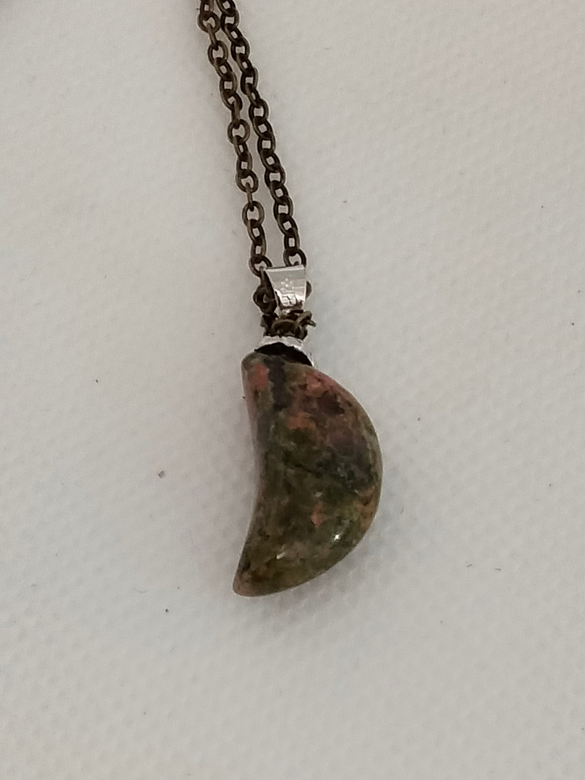 Unisex Aventurine, Unakite, Picture Jasper, Blue Jasper and Obsidian Necklaces