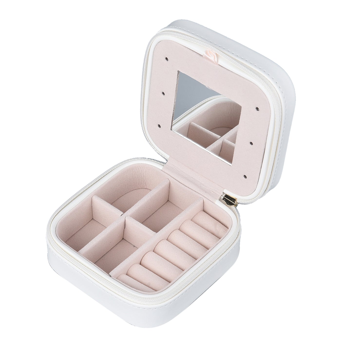 Lighted Travel Jewlery Box with Velvet Anti Scratch Interior