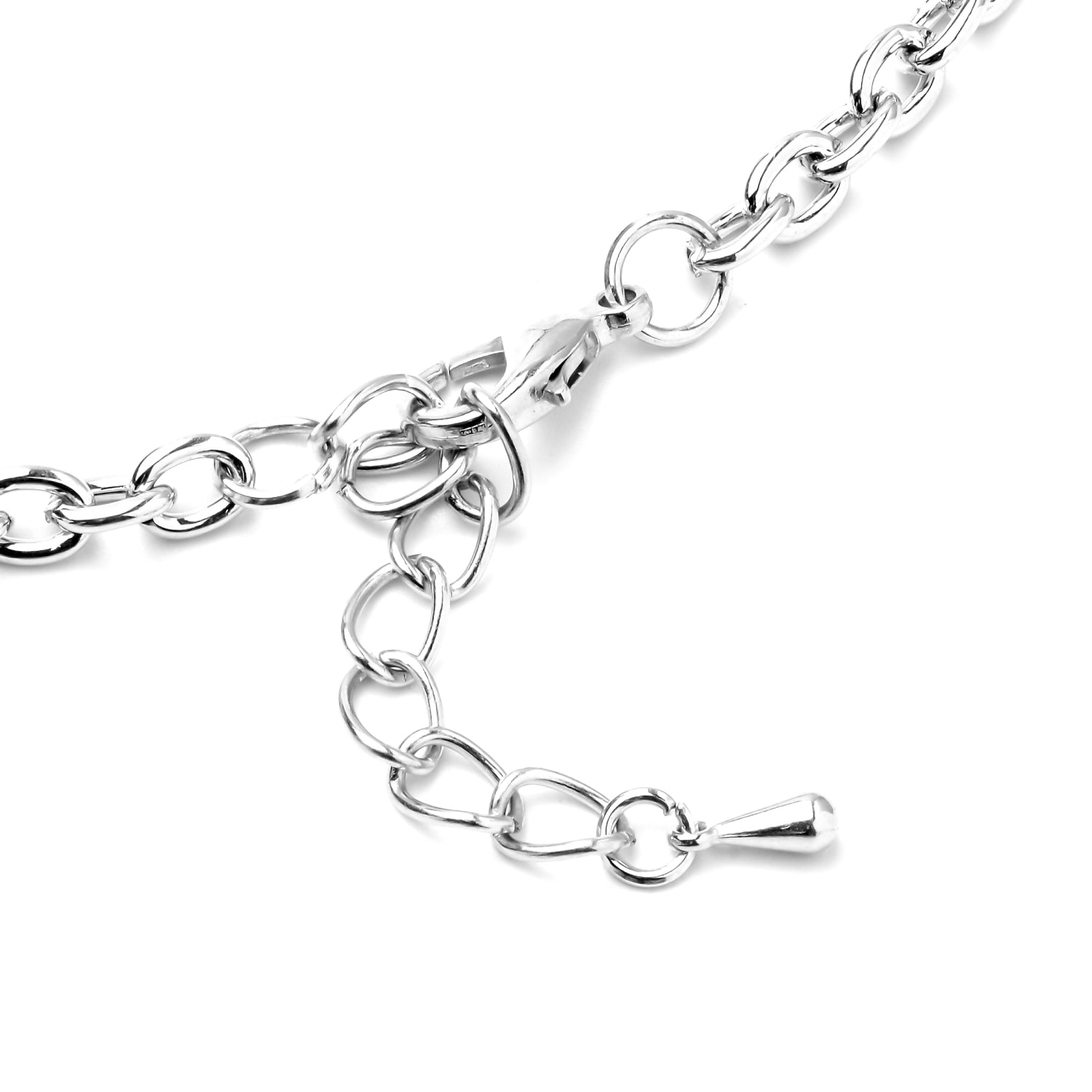 Women's Unakite Black Oxidized Collar Necklace