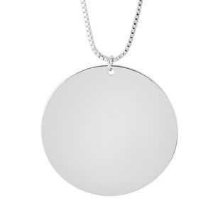 Silver Coin Necklace