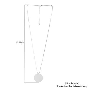 Silver Coin Necklace