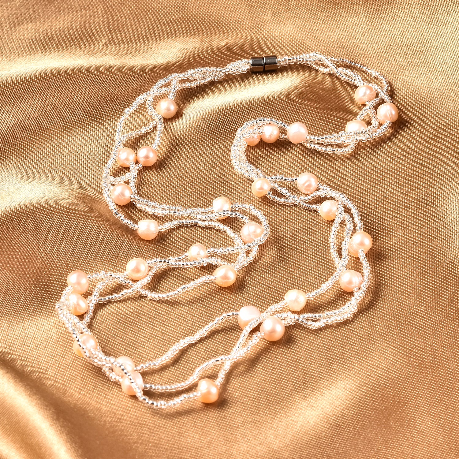 Fresh Water Pearl Beaded Necklace