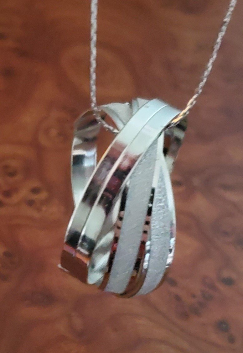 Infinity Necklace Silver or Gold