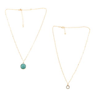 Layered Quartz Necklace