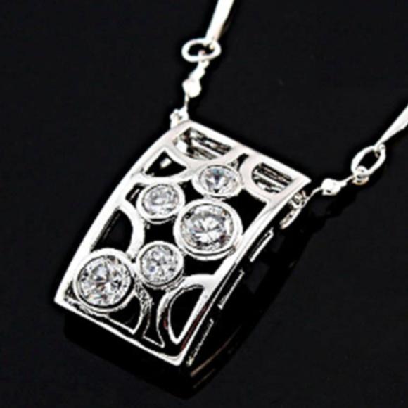 Platinum Plated Necklace Necklace Whimsicalia