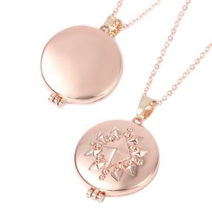 Rose Gold Locket of Two - WHIMSICALIA