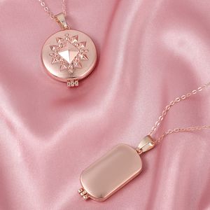 Rose Gold Locket of Two - WHIMSICALIA