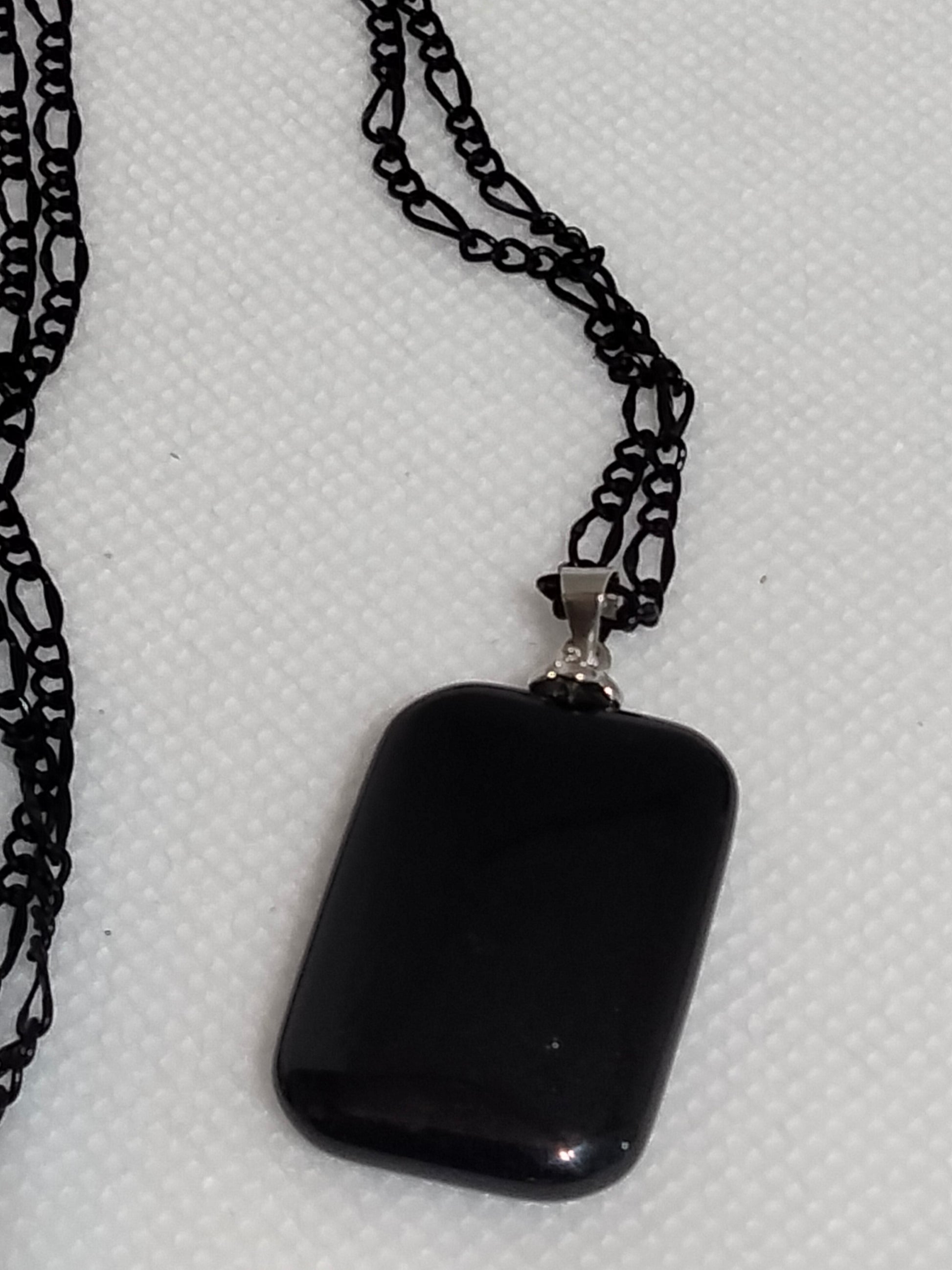 Unisex Aventurine, Unakite, Picture Jasper, Blue Jasper and Obsidian Necklaces