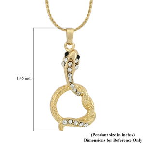 Snake Pendant Necklace