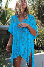 Load image into Gallery viewer, Crochet Knit Loose Swimsuit Coverup Beachwear
